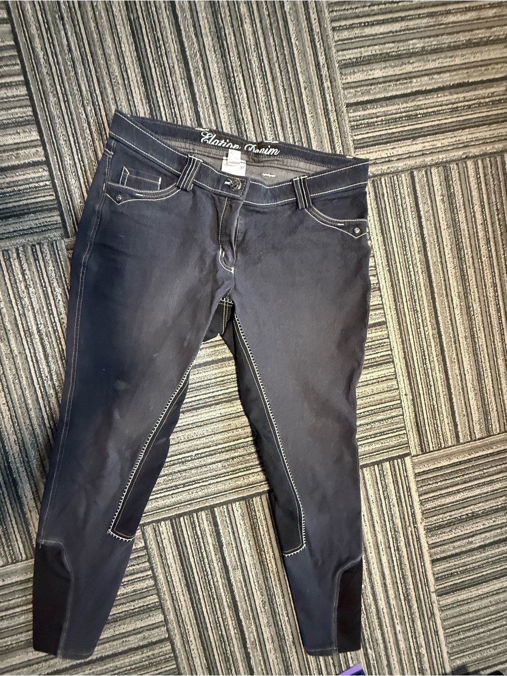 Women's Dark Navy Riding Jeans